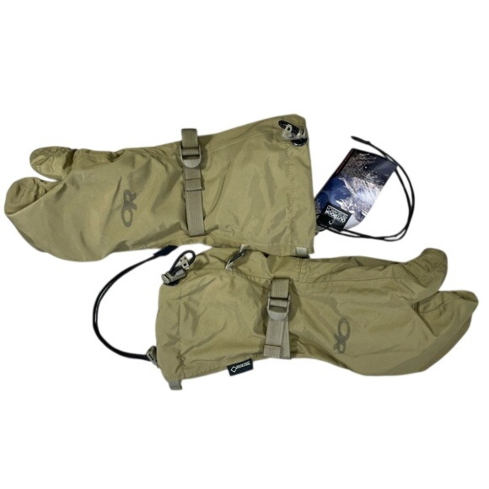 Outdoor Research AGS Firebrand TF Mitts Mens Small Coyote NEW Gore-Tex 270955